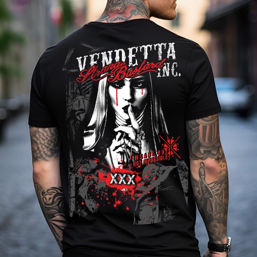 Vendetta inc maglia uomo - inc.,
