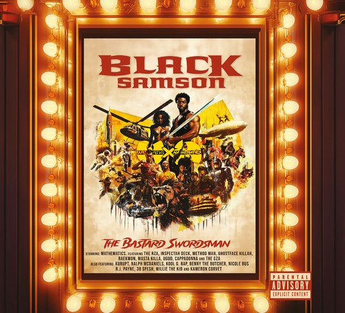 Tang and mat - black, samson