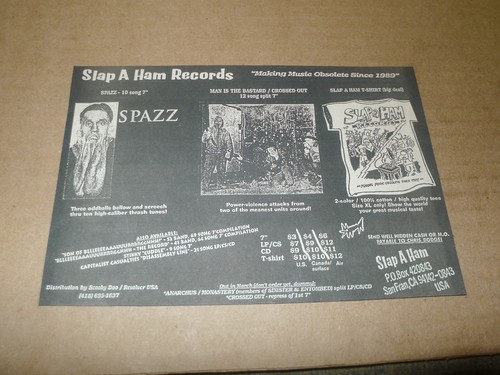 Slap ham print grindcore - ham,